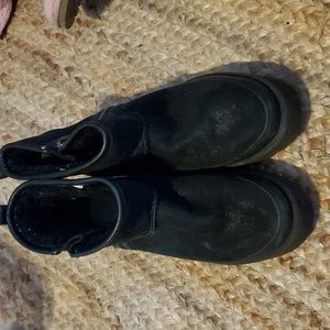 Black Motorcycle Uggs